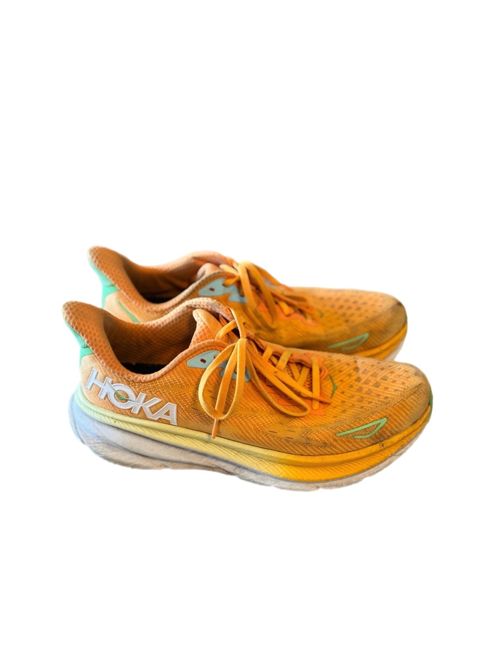 Hoka Clifton 9 Orange Men’s size 10